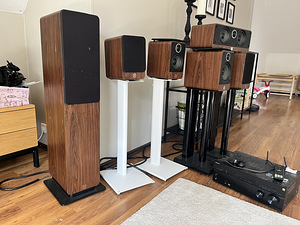 Q Acoustics 7.1 hifi kodukino kõlarikomplekt (1 foto / 5)