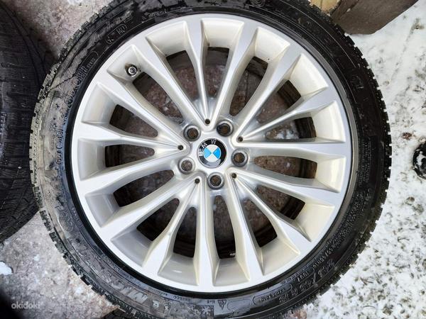 18-дюймовые оригинальные диски BMW style 632 5x112 + шины (фото #4)