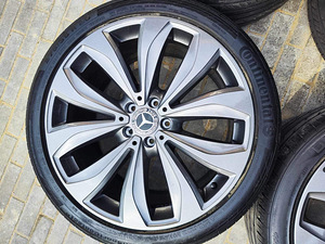 20" оригинальные диски Mercedes-Benz 5x112 + летняя резина