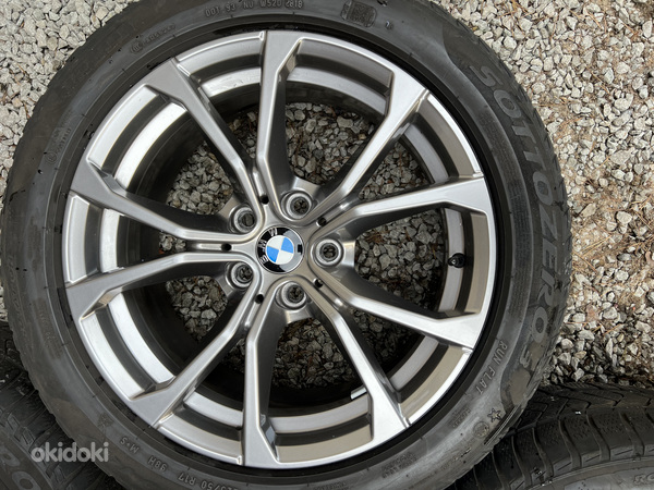 17" оригинальные диски BMW style 776 5x112 + шины knobby (фото #3)