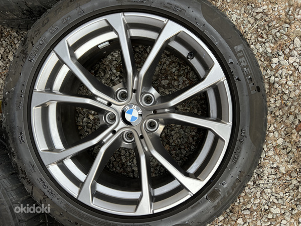 17" оригинальные диски BMW style 776 5x112 + шины knobby (фото #4)
