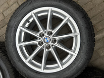 17" оригинальные диски 5x112 BMW style 851 + плоские шины