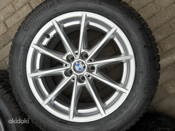 17" BMW style 851 originaalveljed 5x112 + lamellrehvid (foto #1)