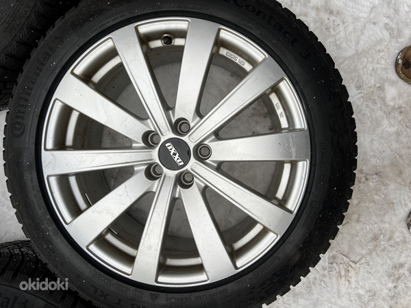 18" колеса OXXO 5x108 + шипованные шины 215/55/18 (фото #4)