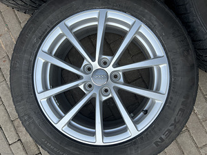 17" оригинальные диски Audi 5x112 + шины 235/55/17