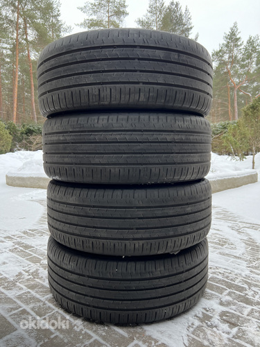 19" оригинальные диски Volvo 5x108 + летние шины 235/45/19 (фото #7)
