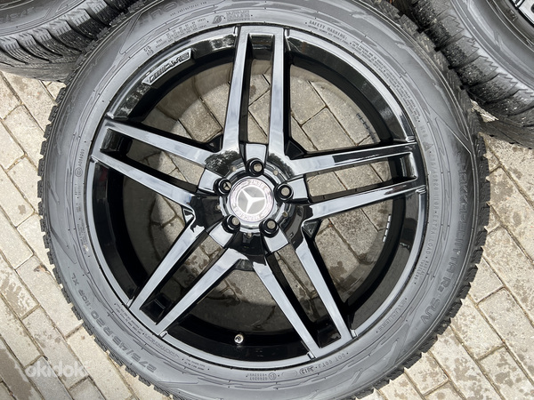 20-дюймовые диски Mercedes-Benz AMG 5x112 + шины 275/45/20 (фото #1)