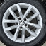 16" оригинальные диски Volkswagen 5x112 + шипованные шины 215/60/16 (фото #2)