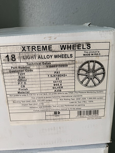 18" Xtreme PX1 veljed 5x112 (uued) (7 foto / 8)