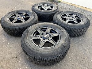 16" BM Wheels veljed 6x139,7 + lamellrehvid 245/70 7mm