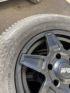 16" BM Wheels veljed 6x139,7 + lamellrehvid 245/70 7mm (8 foto / 8)