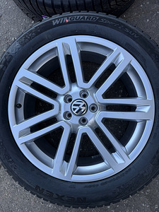 20" Volkswagen Touareg veljed 5x112 + uued m+s 255/50/20 (3 foto / 9)