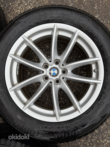 18" оригинальные диски BMW стиль 618 + 225/60/18 m+s (x3 и x4)