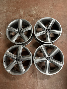 18" оригинальные диски Audi 5x112 (5 фото из 8)