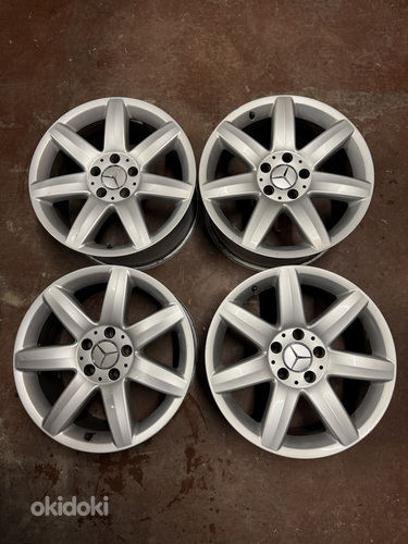 17" оригинальные диски Mercedes-Benz 5x112