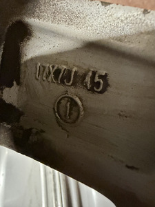 17" оригинальные диски Honda 5x114,3 (6 фото из 8)