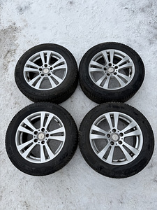 16" диски Mercedes-Benz 5x112 + шины 225/55/16 (5 фото из 8)