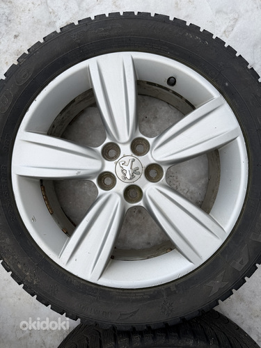 18" диски Peugeot/Mitsubishi 5x114,3 + шипованные шины 225/55