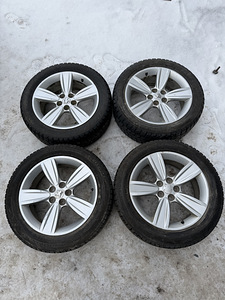 18" диски Peugeot/Mitsubishi 5x114,3 + шипованные шины 225/55 (5 фото из 6)