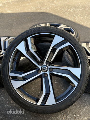 22" оригинальные диски Volvo XC90 5x108 + летние шины 7мм