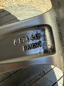 18" BMW style 684 originaalveljed 5x112 + suverehv 245/45/18 (9 foto / 10)