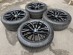 18" оригинальные разноширокие диски BMW стиль 796M 5x112 + шины (2 фото из 10)