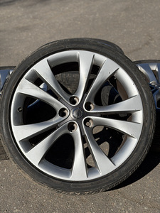20" оригинальные диски Opel 5x120 + летние шины 255/35/20 (1 фото из 10)