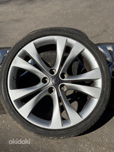 20" Opel originaalveljed 5x120 + suverehvid 255/35/20