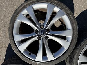20" оригинальные диски Opel 5x120 + летние шины 255/35/20 (5 фото из 10)