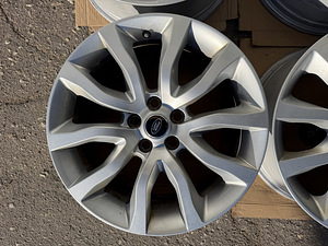 20" оригинальные диски Land Rover 5x120 + датчики (6 фото из 10)