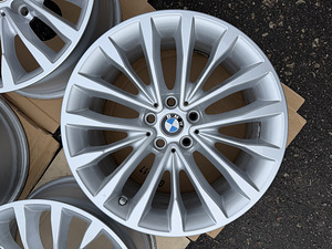 18" оригинальные диски BMW стиль 632 5x112 + датчики (3 фото из 10)