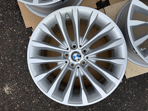 18" оригинальные диски BMW стиль 632 5x112 + датчики (6 фото из 10)