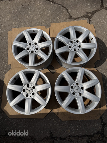 17" Mercedes-Ben SL originaalveljed 5x112