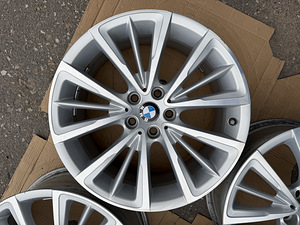 18" оригинальные диски BMW стиль 643 5x112 + датчики (5 фото из 10)