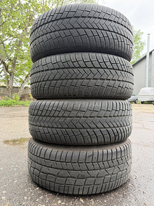 19" оригинальные диски Audi 5x112 + 235/45/19 m+s 6-7мм (7 фото из 9)