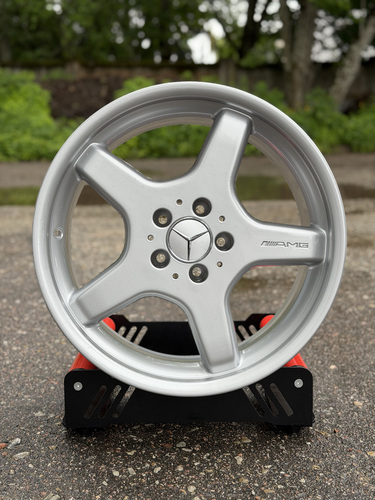 18" оригинальные диски Mercedes-Benz AMG разной ширины 5x112