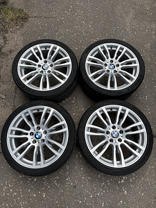 19" BMW style 403M originaalveljed 5x120 + suverehvid 4mm (3 foto / 8)