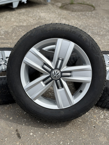 17" оригинальные диски Volkswagen Multivan 5x120 + 215/60/17