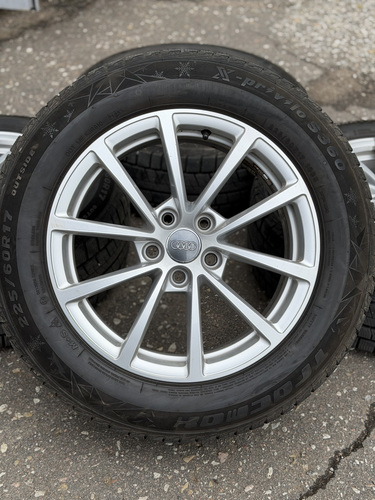 17" Audi originaalveljed 5x112 + 225/60/17 m+s