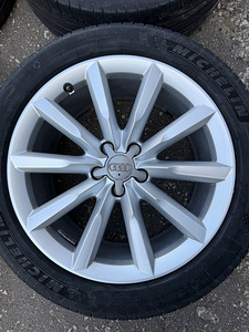 19" оригинальные диски Audi 5x112 (3 фото из 9)
