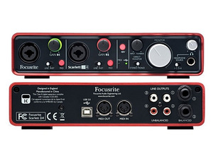 Focusrite Scarlett 2i4 väline USB helikaart (2 foto / 2)