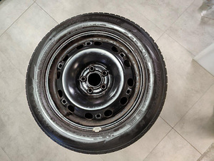 Plekkveljed R15, 5x100, 57,1mm koos rehvidega 4tk (4 foto / 6)