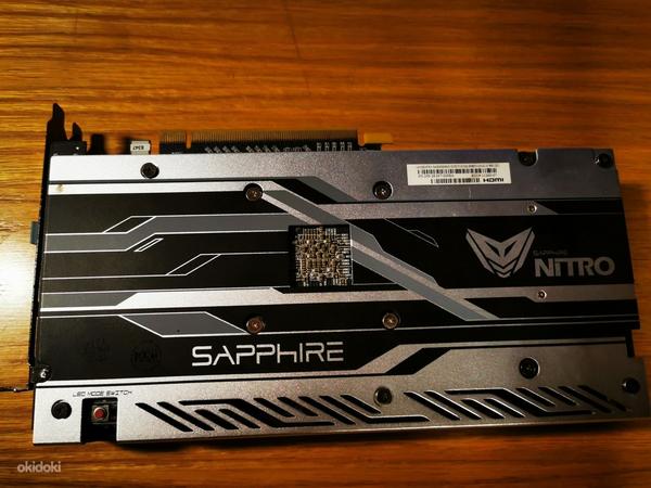 GPU видеокарта Sapphire NITRO+ Radeon RX 480 RX480 OC 8GB (фото #2)