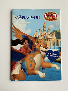 Värviraamat kleepsudega (1 foto / 9)