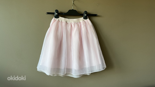 Детская розовая юбка (128 см) (фото #6)