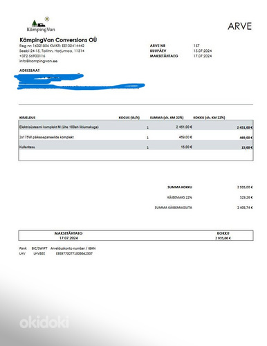 Elektrisüsteemi komplekt M (ühe 100ah liitiumakuga) + 2x175W