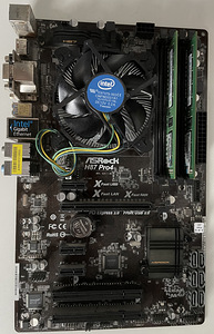 Intel i5 4670 + MB H87 + 8GB DDR3 (1 foto / 1)
