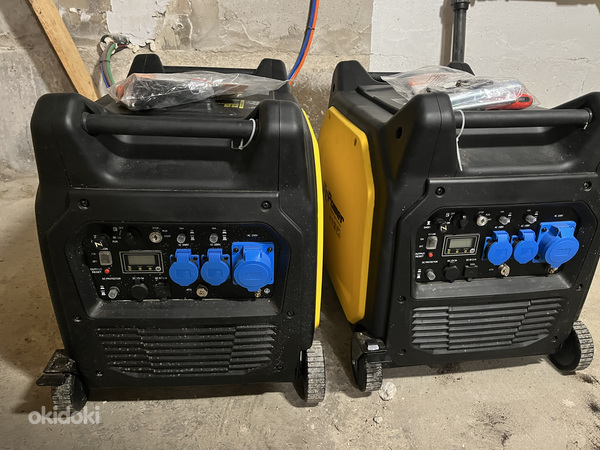 2 x ITC Power Inverter генератор GG65EI Бензин (новый) (фото #1)