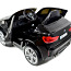 Детский черный электромобиль BMW X6M с пультом (фото #3)