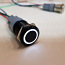 Кнопка 19мм для авто и LED подсветкой on-off с фиксацией (фото #1)